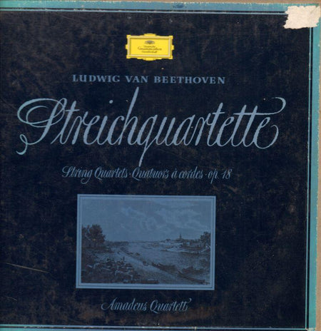 Beethoven-Streichquartette Amadeus Quartet-Deutsche Grammophon-3x12" Vinyl LP Box Set