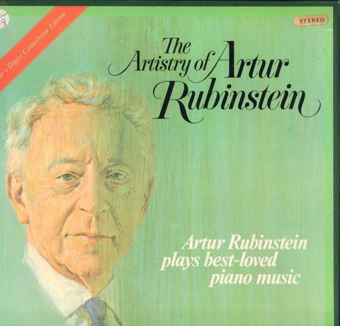 Artur Rubinstein-The Artistry Of-Readers Digest-6x12" Vinyl LP Box Set