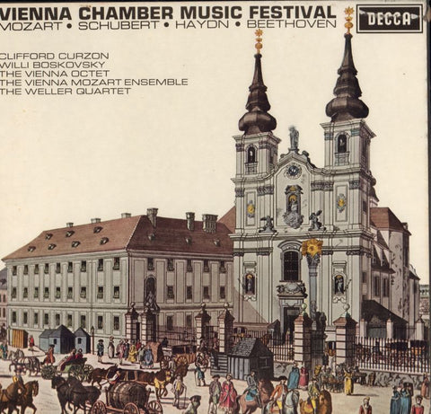 Various Classical-Vienna Chamber Music Festival-Decca-4x12" Vinyl LP Box Set