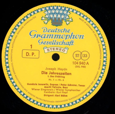 Die Jahreszeiten-Deutsche Grammophon-3x12" Vinyl LP Box Set-VG/NM