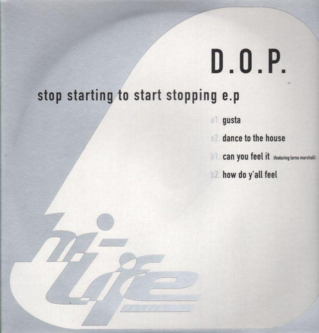Stop Starting To Start Stopping EP-Nu Life-12" Vinyl