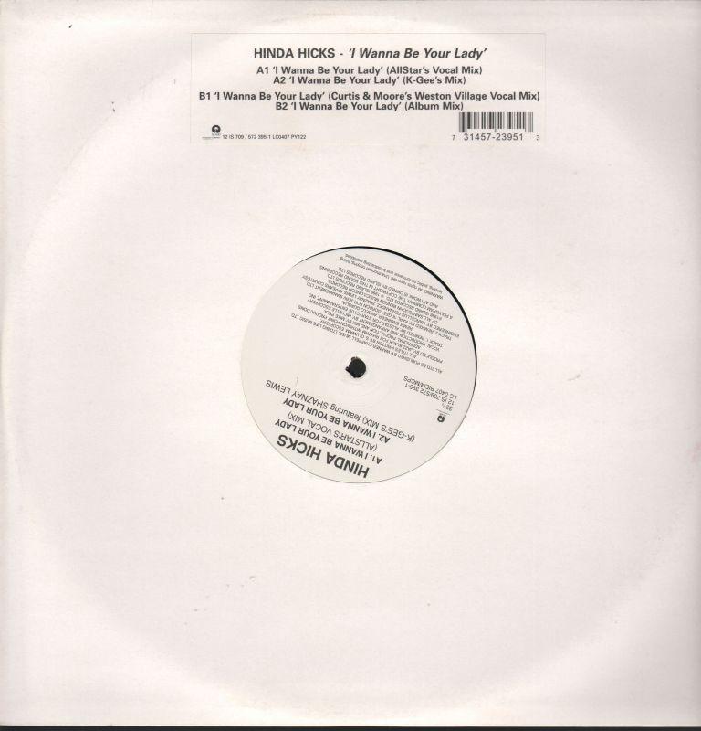 I Wanna Be A Lady-Island-12" Vinyl