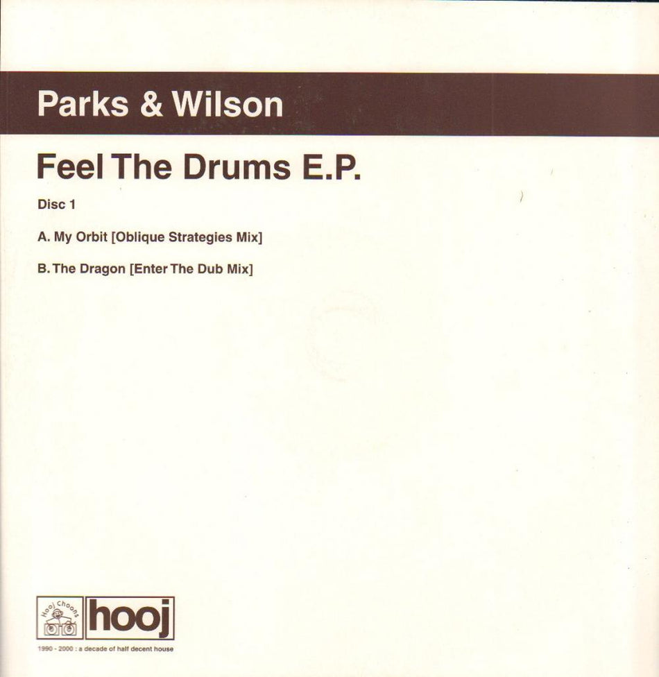 Feel The Drums EP Disc 1-Hooj Choons-12" Vinyl