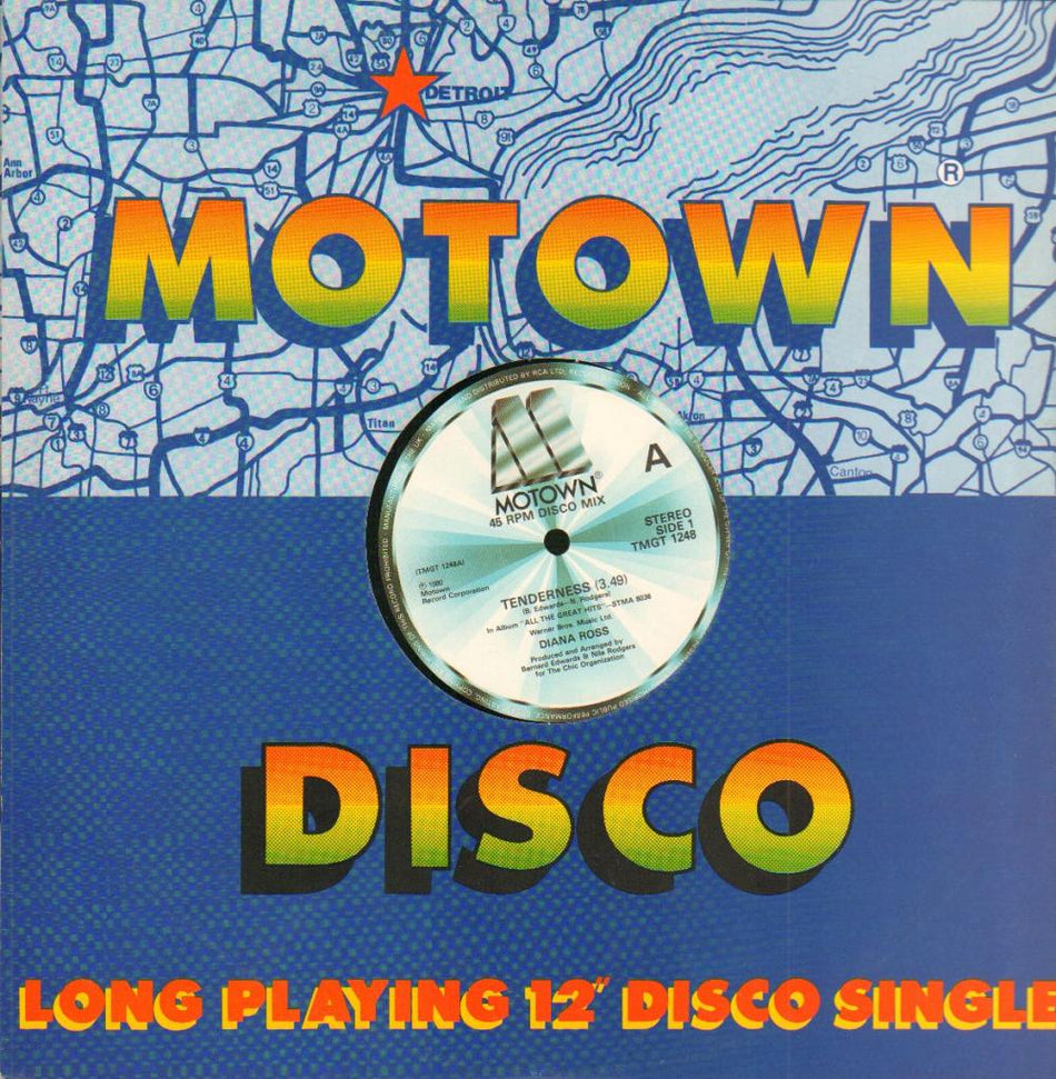 Tenderness-Motown-12" Vinyl