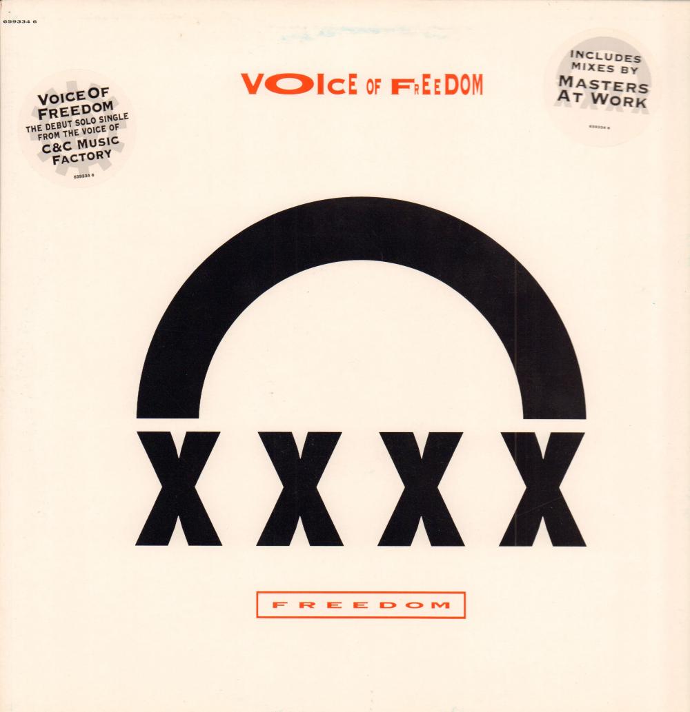 Voice Of Freedom-Columbia-12" Vinyl