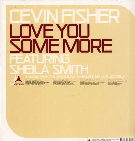 Love You Some More-Subversive-12" Vinyl