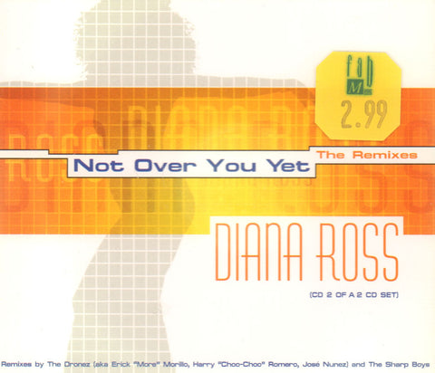Not Over You Yet (The Remixes) CD 2-CD Single