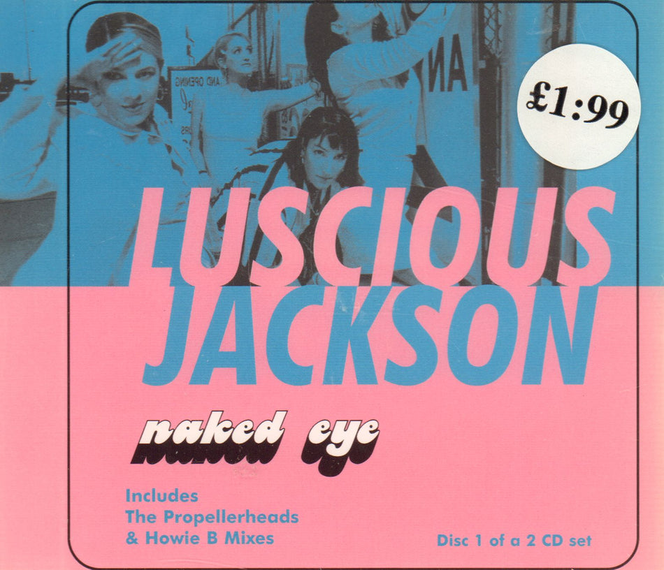 Naked Eye CD 1-CD Single