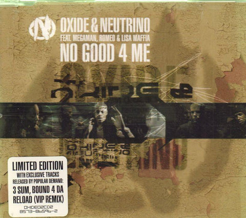 No Good 4 Me CD2-CD Single