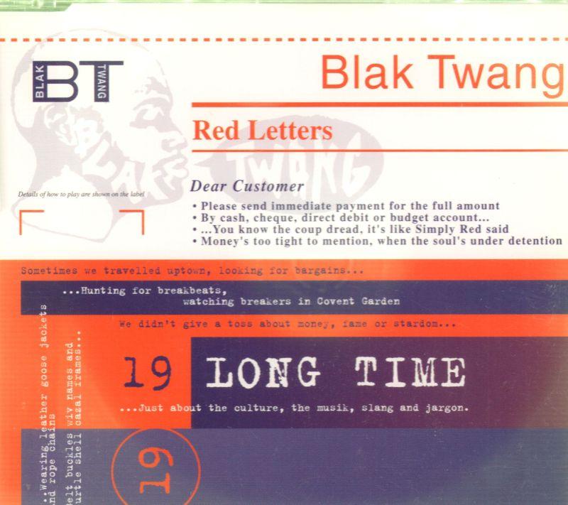 Redletter-CD Single