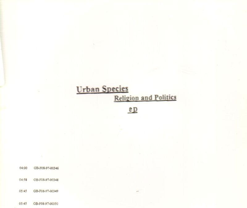 Religion and Politics-CD Single