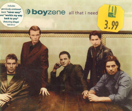All That I Need-CD Single