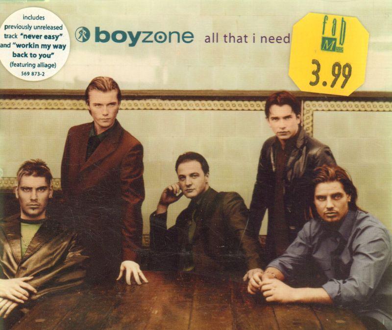 All That I Need-CD Single