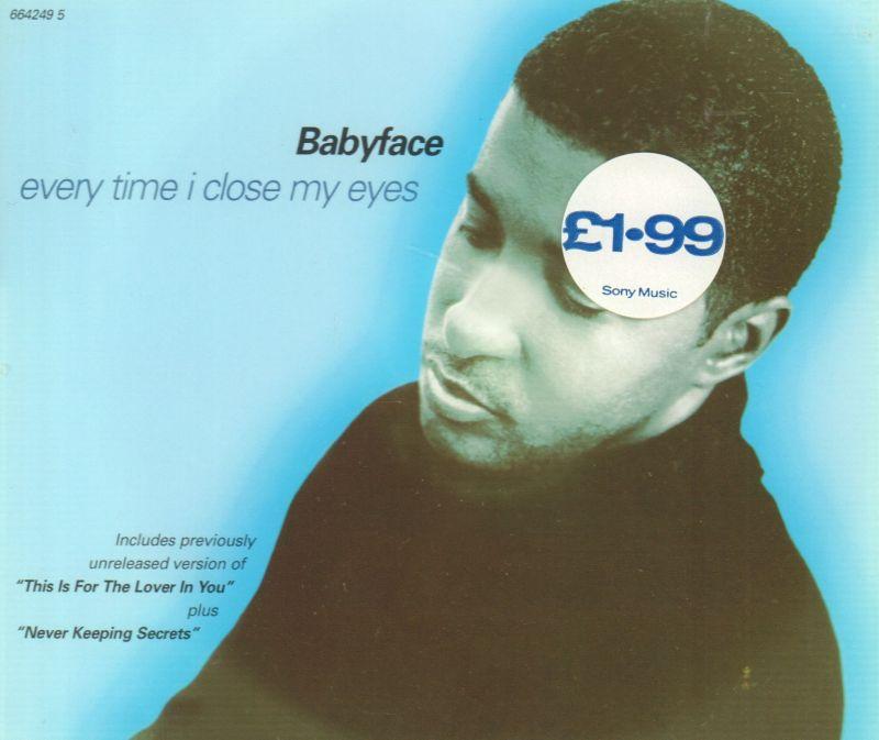 Every Time I Close My Eyes-CD2-CD Single