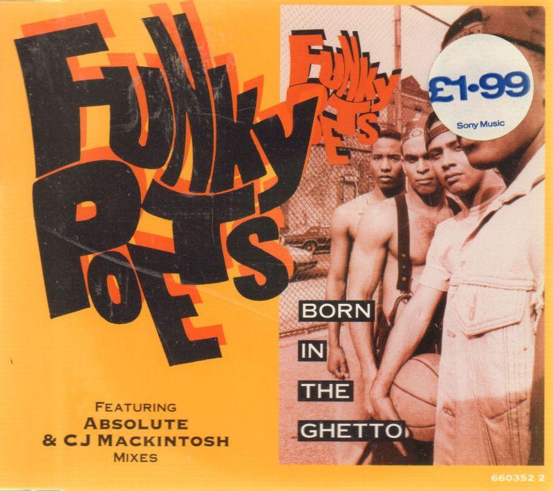 BORN IN THE GHETTO CD AUSTRIAN EPIC 1993-CD Single