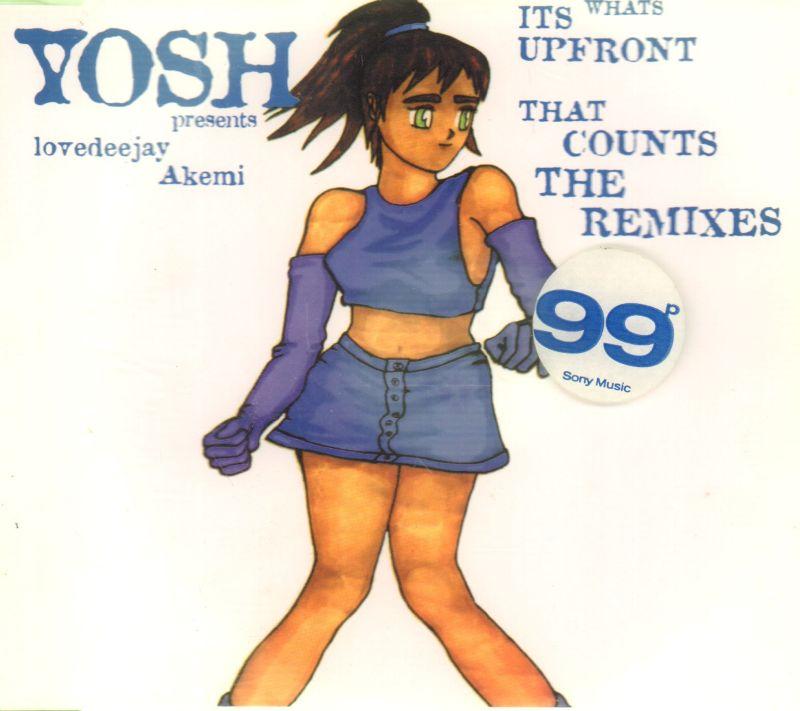 It's What's Upfront That Counts (The Remixes)-CD Single