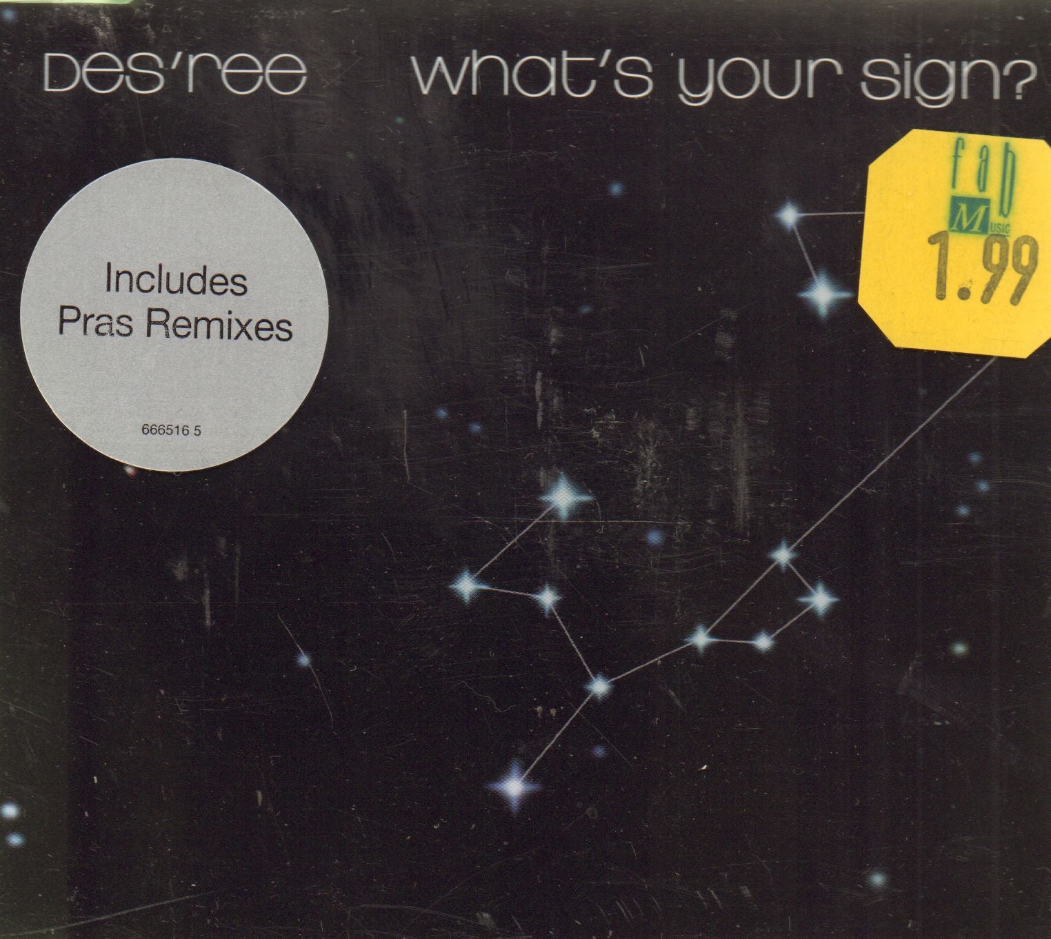 What's Your Sign-CD Single