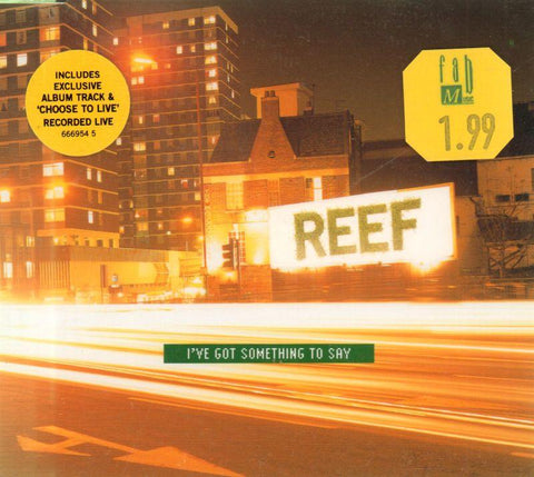 I Got Something to Say-CD Single
