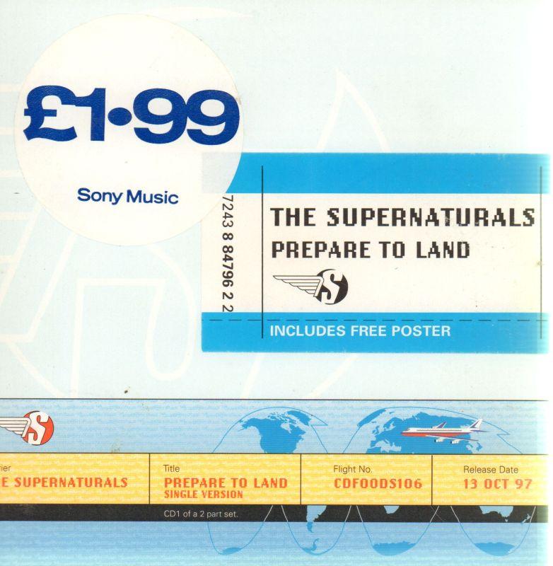 Prepare To Land CD1-CD Single