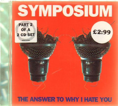 Answer To Why I Hate You CD2-CD Single