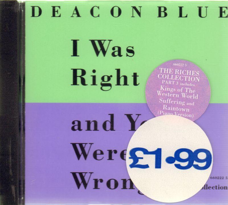 I Was Right And You Were Wrong-CD Single