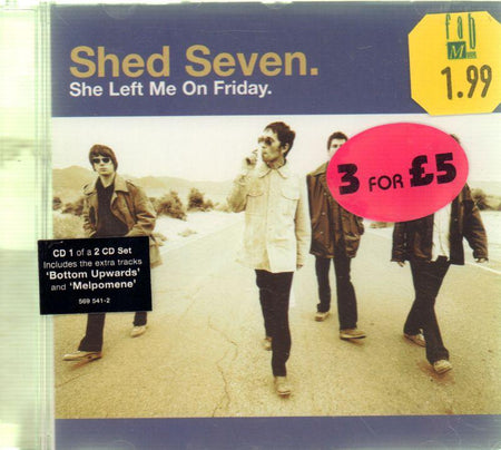 She Left Me On Friday CD1-CD Single
