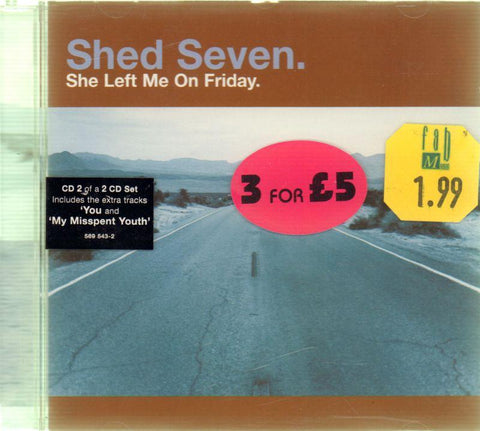 She Left Me On Friday CD2-CD Single