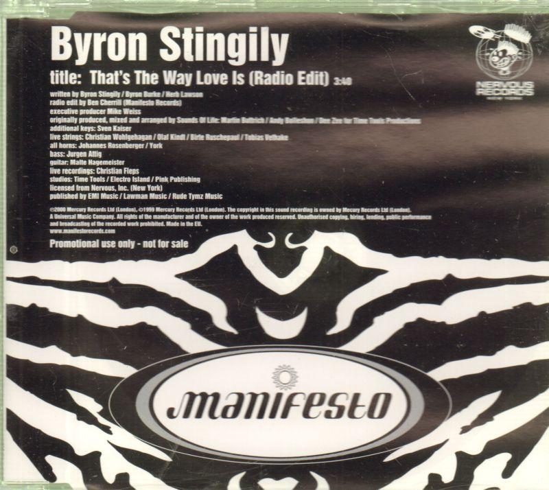 That's The Way Love Is-CD Single