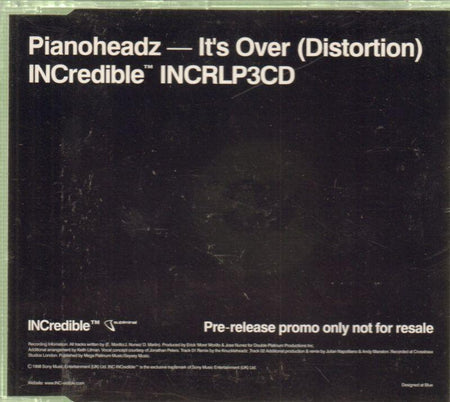 It's Over-CD Single