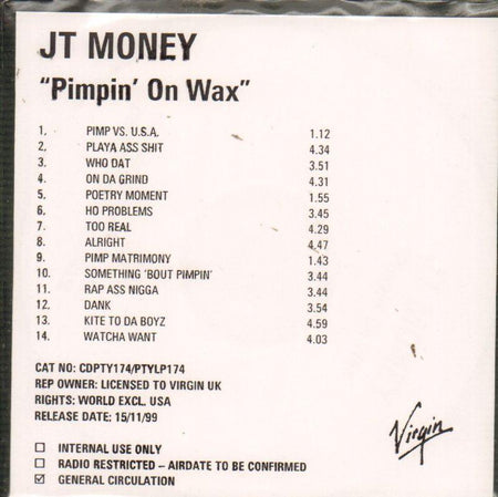 Pimpin' On Wax-CD Album
