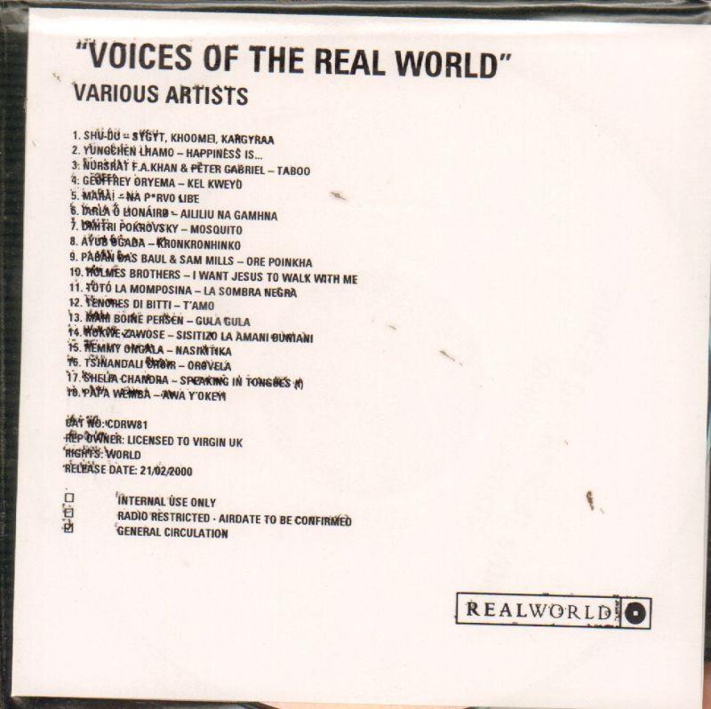 Voices Of The Real World-CD Album