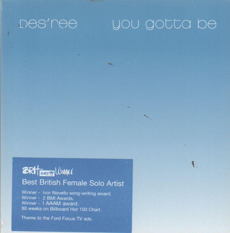 You Gotta Be-2CD Single