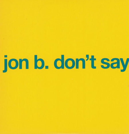 Don't Say-CD Single