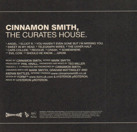 The Curates House-CD Album