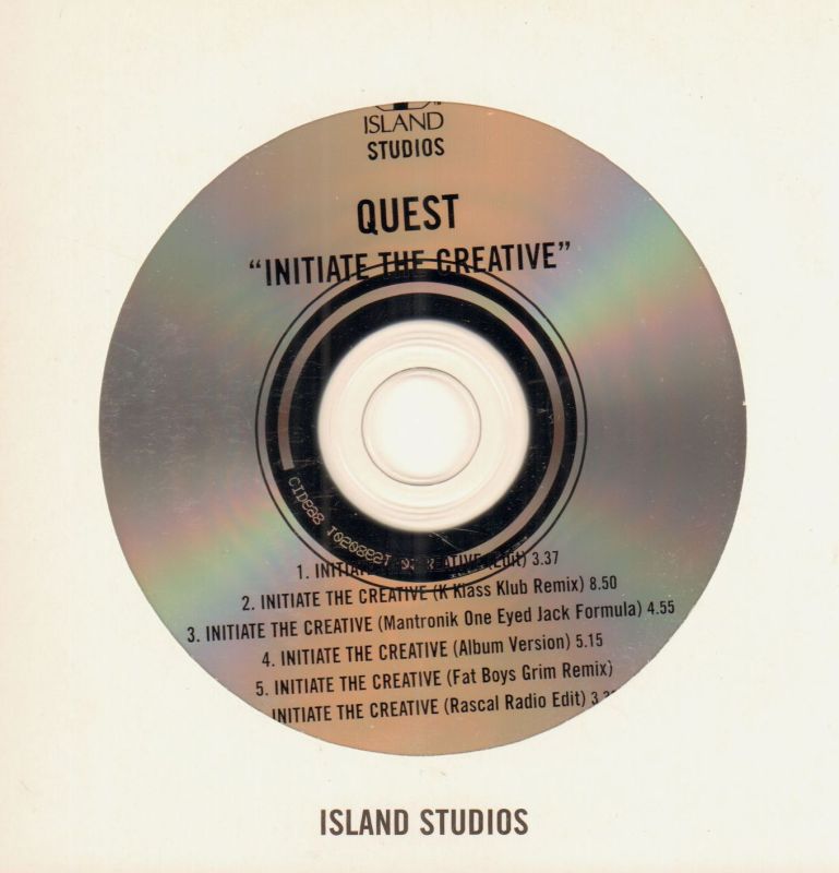 Initate The Creative-Island-CD Single