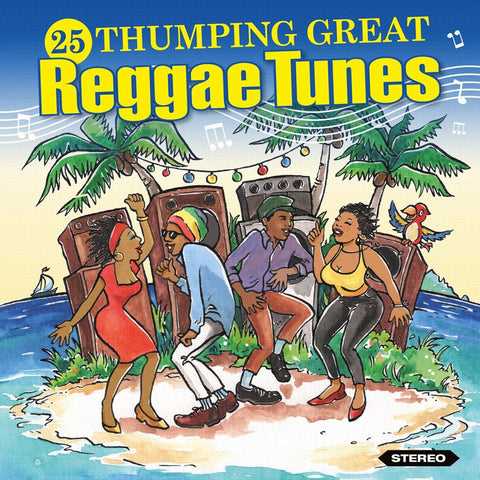 25 Thumping Reggae Tunes-Burning Sounds-CD Album