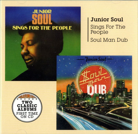 Sings For The People/ Soul Man Dub-Burning Sounds-2CD Album-New & Sealed