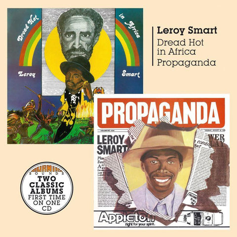 Leroy Smart-Dread Hot In Africa/Propaganda-Burning Sounds-CD Album