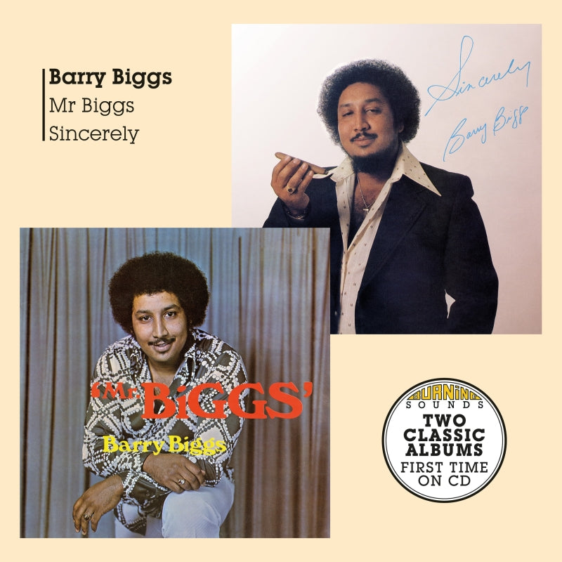 Mr Biggs / Sincerely-Burning Sounds-2CD Album-New & Sealed - Shakedownrecords