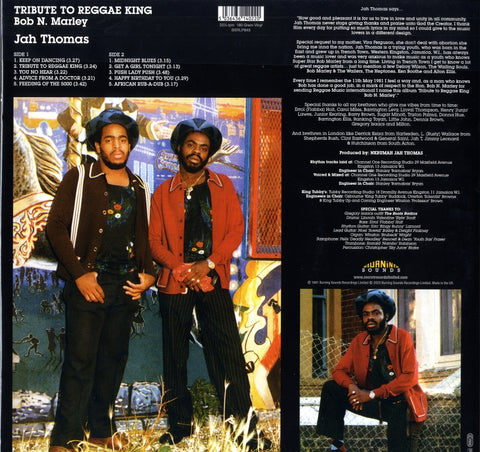 Tribute To Reggae King Bob N. Marley-Burning Sounds-Red Vinyl LP-M/M