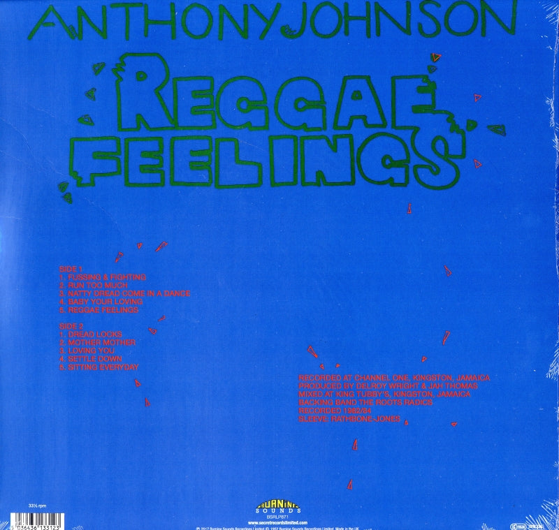 Reggae Feelings-Burning Sounds-Vinyl LP-M/M
