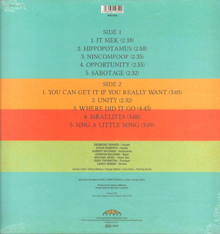 Rude Boy Ska-Burning Sounds-Red Vinyl LP-M/M