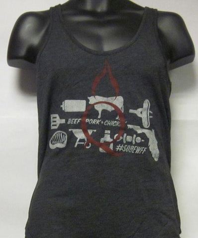 Sobefest-Vest Red Flame Grey-Men-Small-T Shirt