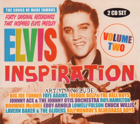 Elvis Inspirations Volume 2-Boulevard Vintage/Secret-2CD Album-New & Sealed