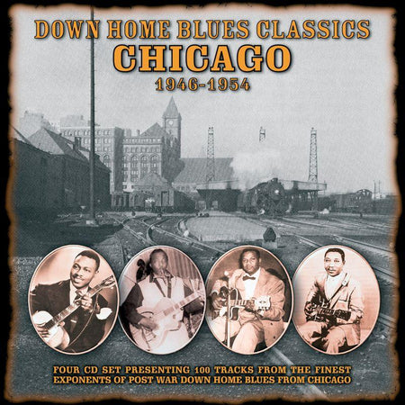 Various Blues-Chicago Blues: Down Home Blues Classics 1946-1954-Boulevard Vintage-4CD Album