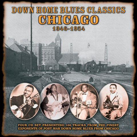Various Blues-Chicago Blues: Down Home Blues Classics 1946-1954-Boulevard Vintage-4CD Album