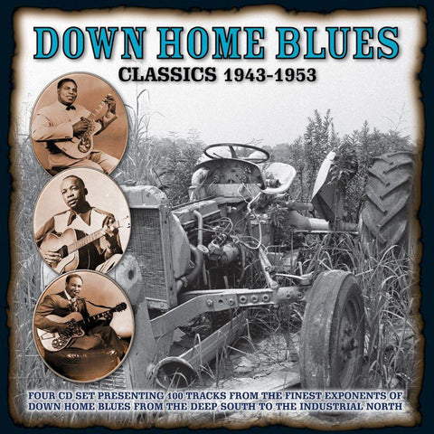 Various Blues-Down Home Blues Classics 1943-1953-Boulevard-4CD Album
