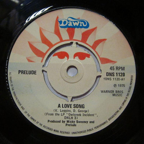 Prelude-A Love Song-Dawn-7" Vinyl P/S