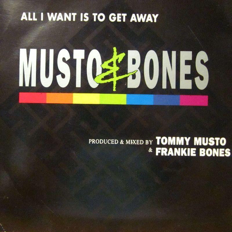 Musto & Bones-All I Want Is To Get Away-Citybeat-7" Vinyl P/S