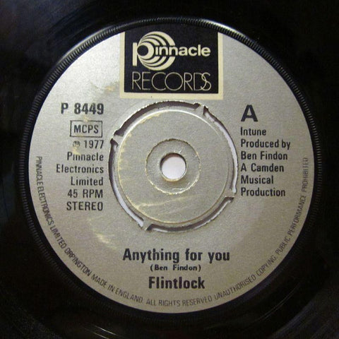 Flintlock-Anything For You-Pinnacle-7" Vinyl